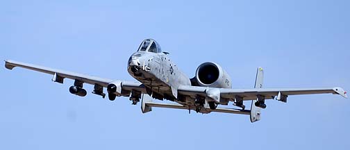 Fairchild-Republic A-10A Thunderbolt II 81-0954 of the 47th Fighter Squadron Dogpatchers, Goldwater Range, May 3, 2012